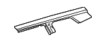 612150E130 - Body: Roof Rail for Lexus: TX350, TX500h, TX550h+ Image