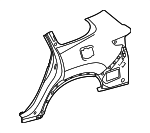 610170E100 - Body: Quarter Panel for Lexus: TX350, TX500h Image