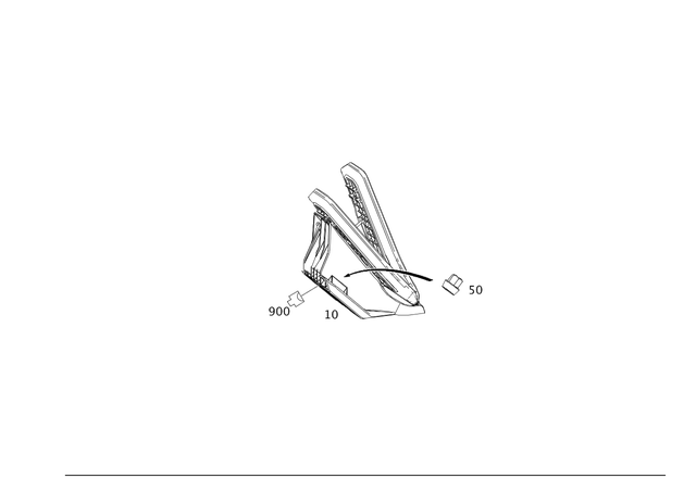 2223001000 - Regulation: Accelerator Pedal Module for Mercedes-Benz: C250, C300, C350, CLS400, E250, E350, E400, E550, Maybach S550, Maybach S600, S550, S600, S63 AMG, S65 AMG Image image