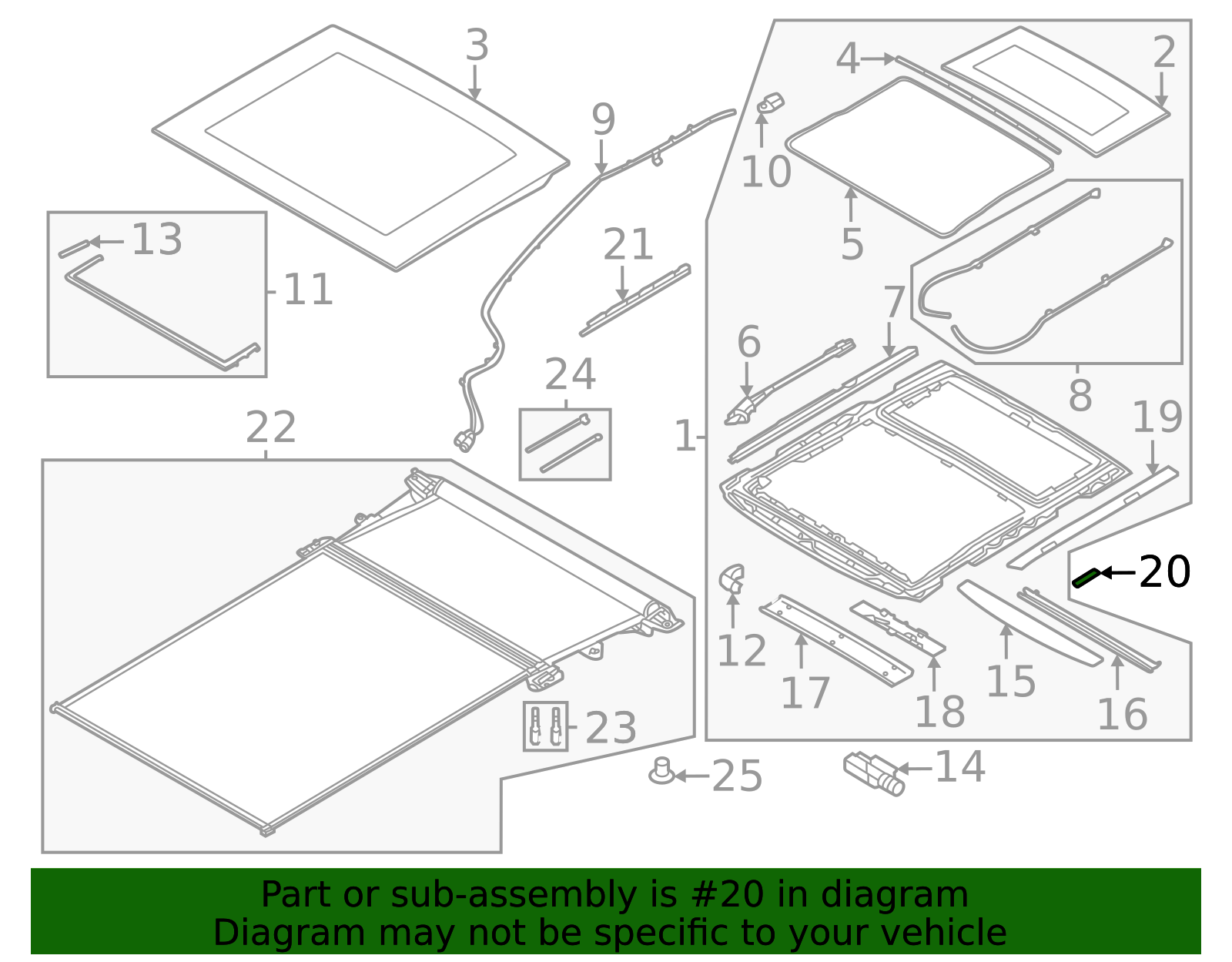 Genuine OEM Hole Cover Part# LR185482 Fits 2023 Land Rover Range
