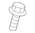 90119A0184 - Exhaust: Heat Shield Bolt for Toyota: 4Runner, Crown, Grand Highlander, Highlander, RAV4, Tacoma Image