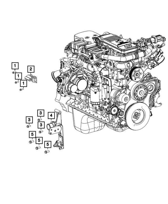 4429495 - Electrical: Hex Head Bolt for Mopar Image