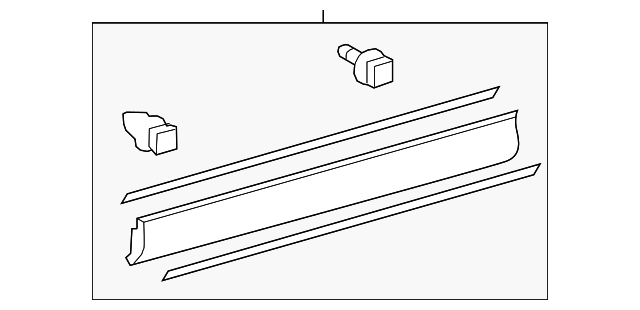 thumbnail image 2 of Front Fender Molding Trim Cover For 2016-2018 Toyota RAV4 - Left & Right, Black ABS 2 of 6