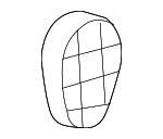 7213630060 - Body: Spacer for Lexus: GS300, GS350, GS430, GS450h, GS460, IS F Image