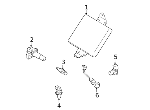 Ignition System for 2007 Subaru Impreza #0