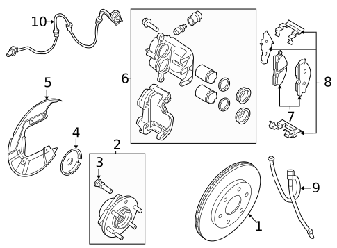 Brake Hydraulics for 2026 Nissan Armada #0