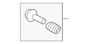 7N0698647B - Brakes: Disc Brake Caliper Pin Boot for Audi Image