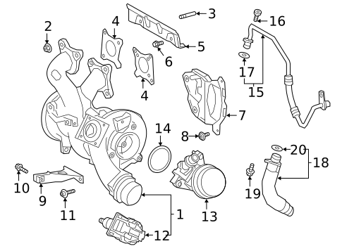 Turbocharger & Components for 2020 Toyota GR Supra #0