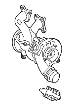 17201WAA03 - : Turbocharger for Toyota: GR Supra Image
