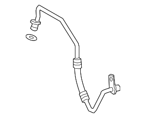 15407WAA02 - Engine: Turbocharger Oil Line for Toyota Image