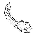 866113X500 - Body: Bumper Cover for Hyundai: Elantra Coupe Image