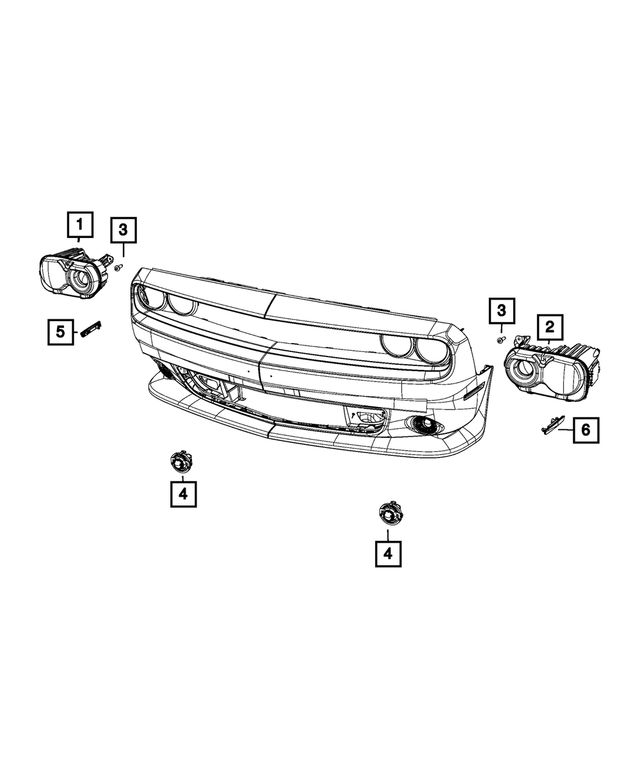68319390AA - : Side Marker Lamp, Right for Mopar Image