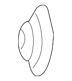 91568SJA003 - Body: Door Weather-strip Clip for Acura Image