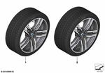 36112462562 - : Tpm Wheel Tire Winter Orbit 369012 for BMW: 840i, 840iX, M850iX Image
