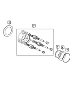 68196231AA - Transfer Case and Power Transfer Unit: Transfer Case Planetary for Dodge: Durango | Jeep: Commander, Gladiator, Grand Cherokee, Grand Cherokee L, Grand Cherokee WK, Wrangler, Wrangler JK Image