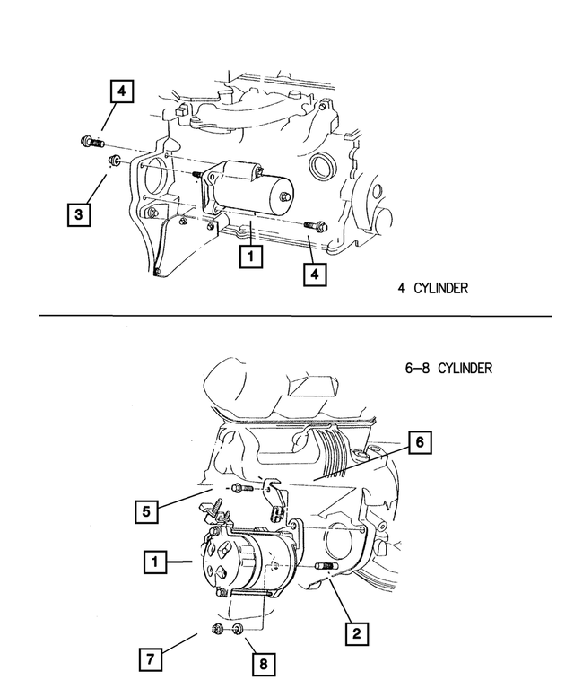 52117663AB - Electrical: Oil Cooler Tube Bracket for Mopar Image