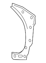 66511TZ3A00 - Body: Gusset for Acura Image