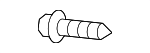 94520258 - Body: Door Trim Molding Screw for GM Image
