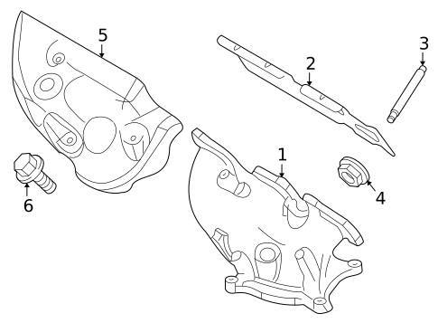 Exhaust Manifold for 2009 Lincoln MKS #0