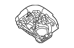 71111093840 - Body: Tool Compartment for BMW: Z3 Image