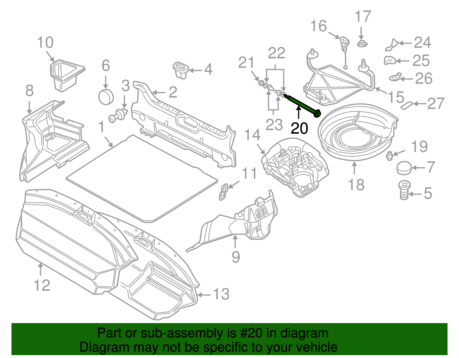 Mount Bolt - BMW (51718400735)