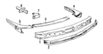1984-1988 BMW - Absorber Bracket