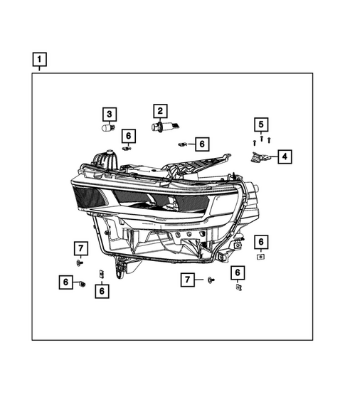 Lamps, Interior and Exterior for 2026 Ram 1500 #6