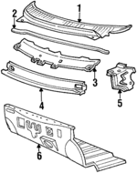 F78Z16022A68AAA - Body: Vent Panel for FORD Image