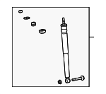 5127493AA - Suspension: Shock Assembly for Mopar Image