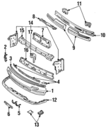 FB0150732 - : Air Deflector for Mazda: RX-7 Image
