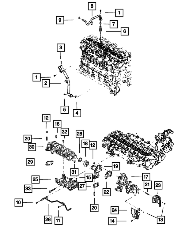 R8244559AB - : Cooler Bypass Assembly for Mopar Image