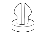 90104TVA000 - Body: Spoiler Clip for Honda Image