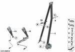 72117367249 - : Upper Belt Front Left for BMW Image