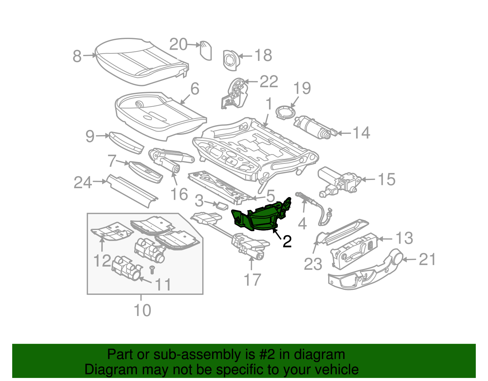 Actuator - BMW (52-10-7-058-569)