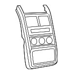1MU05XDVAA - Body: Center Bezel for Mopar Image