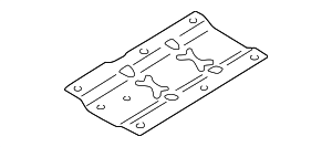 111144W001 - : Baffle Plate for Nissan: Pathfinder Image