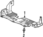 74111SS8A00 - Body: Splash Shield for Acura Image