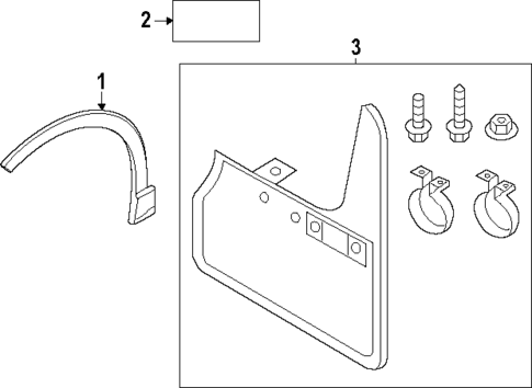 Exterior Trim - Fender for 2025 Audi SQ6 e-tron #0