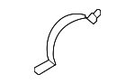 4655061300 - Cooling System: Auxiliary Pump Clamp for Mercedes-Benz Image