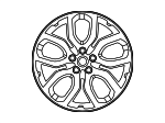 LR086351 - : Wheel, Alloy for Land-Rover Image