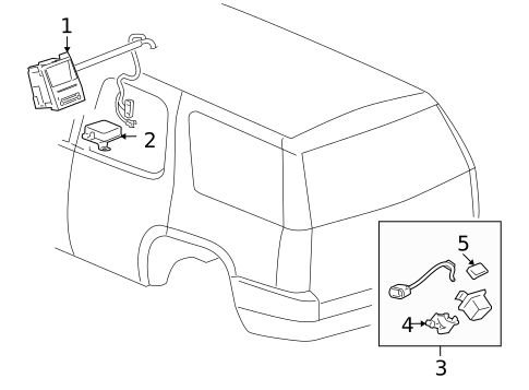 Electrical Components for 2008 GMC Yukon #2