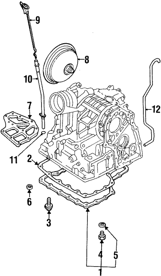 3110031X76 - : Automatic Transmission Torque Converter for INFINITI: G20 Image
