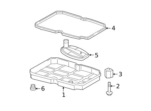 Transmission Components for 2005 Jeep Grand Cherokee #0