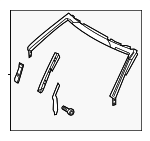 427817021 - Body: Windshield Frame for Audi: R8 Image