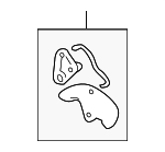 7801A299 - HVAC: Link Assembly for Mitsubishi: Eclipse, Endeavor, Galant Image