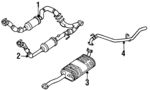 8971093075 - : Catalytic Converter for Isuzu Image