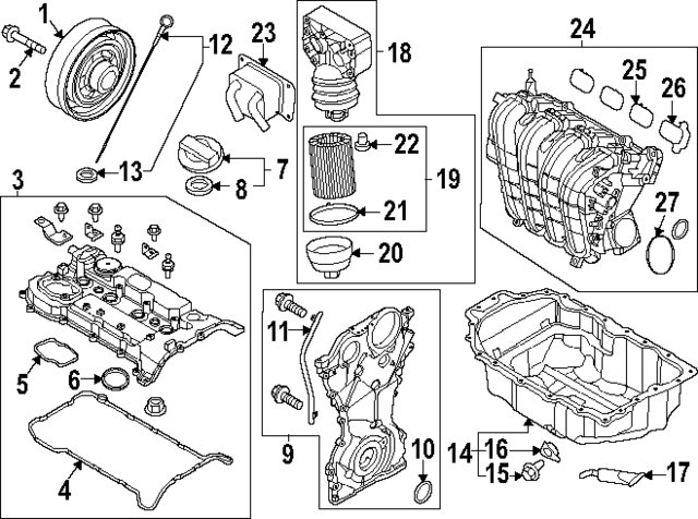 231242S020 - : Engine Crankshaft Pulley for Hyundai Image