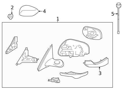 Mirrors for 2020 INFINITI QX50 #0