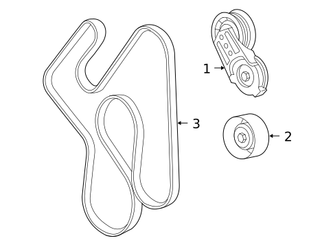 Belts & Pulleys for 2012 Ram 2500 #0
