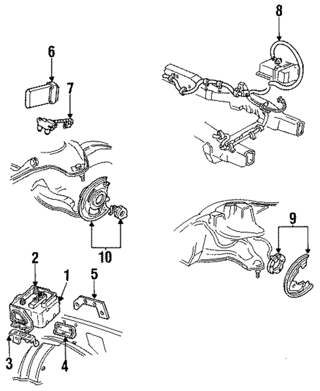 12544804 - Electrical: ABS Modulator for GM Image